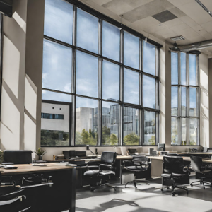 Commercial Window Tint Enhancing Productivity